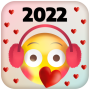 icon Love Stickers - Valentine für HiSense A2 Pro