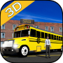icon Town School Bus 3D