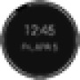 icon Battery Clock UCCW Skin für ZTE Blade Max 3