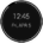 icon Battery Clock UCCW Skin für intex Aqua Power IV