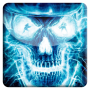 icon Neon Skull FBI Live Wallpaper für tecno i7