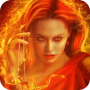 icon Fiery witch live wallpaper