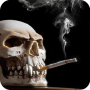 icon Smoking Skull Live Wallpaper für Huawei Nova