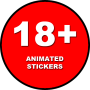 icon 18+ Animated Stickers For WhatsApp für Xiaomi Redmi 4A