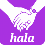 icon HalaMe- Chat& Make Real Friend für Doogee Y6 Max