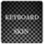 icon Grey Carbon Keyboard Skin