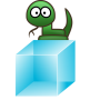 icon 3D Cube Snake