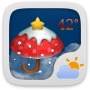 icon Christmas Style GO Weather EX