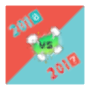 icon New Year Game - 2016 VS 2017 für Samsung Galaxy Q T589R