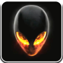 icon Alien Skull Fire LWallpaper für Samsung Galaxy Ace Duos I589