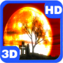 icon Halloween Moon Mystery Red Sky für swipe Virtue