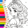 icon Doll Color: Princess Coloring für Gionee S6s