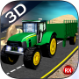 icon Tractor Sand Transporter 3D