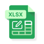 icon Edit XLSX Spreadsheets Reader für Samsung Galaxy S7 Edge
