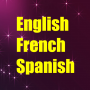 icon Learn English French Spanish für HiSense M30
