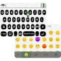 icon Panda Emoji iKeyboard Theme für Samsung Galaxy J4 (2018)