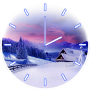 icon Winter Clock