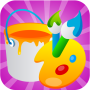icon Drawing Colors - Coloring Kids für Motorola Moto Z2 Play