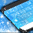 icon Water Blue Keyboard Theme 1.224.1.83