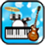 icon Band Game: Piano, Guitar, Drum für sharp Aquos R Compact