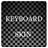 icon Grey Carbon Keyboard Skin 1