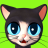 icon Talking Cat and Background Dog 211222