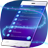 icon Neon BLue SMS Plus 1.0.25