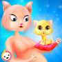 icon My Newborn Baby Kitten Games für tecno Spark 2