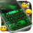 icon Green Flame Keyboard Theme 1.279.13.89