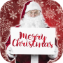 icon Christmas Frames & Stickers Create New Year Cards für Micromax Canvas 1