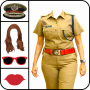 icon Women Police Suit - Woman Police Dress für Samsung Galaxy Tab 4 7.0
