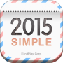 icon 탁상달력 2015 : 심플 (위젯) für Xiaomi Mi Pad 4 LTE