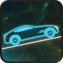 icon Neon Car RacingHill Climb