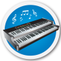 icon musical keyboard instrument