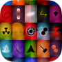 icon symbol hero&villain wallpaper für Samsung Galaxy J3 Prime