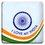 icon Animated Indian Flag 3D Balloon LWP