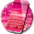 icon Pink Keyboard Heart Glow Theme 1.279.13.94