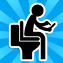 icon Toilet Time: Fun Mini Games für Cubot Note Plus