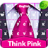 icon GO Keyboard Think Pink Theme 5.0.8