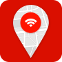 icon Free WiFi Passwords on the Map - Wi-Fi Space für Xiaomi Redmi 6 Pro
