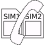 icon DualSim Dialer