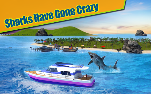 Verrückter Haifisch 3D Sim