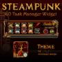 icon Steampunk GO Task Widget Theme