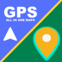 icon Gps maps and satellite view