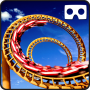 icon VR Roller Coaster Simulator : Crazy Amusement Park für Samsung Galaxy Mini S5570