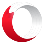 icon Opera browser beta with AI für Samsung Galaxy Mini S5570
